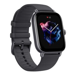 Amazfit GTS 3, Graphite Black hinta ja tiedot | Älykellot | hobbyhall.fi