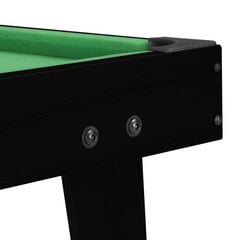 vidaXL 1-metrin minibiljardipöytä 92x52x19 cm musta ja vihreä hinta ja tiedot | Biljardi | hobbyhall.fi