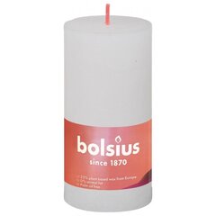 Bolsius Pilarikynttilät Shine 8 kpl 100x50 mm helmenvalkoinen hinta ja tiedot | Kynttilät ja kynttilänjalat | hobbyhall.fi