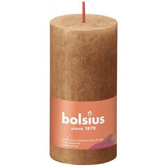 Bolsius Pilarikynttilät Shimmer 8 kpl rustiikkinen 100x50 mm mausteruskea hinta ja tiedot | Kynttilät ja kynttilänjalat | hobbyhall.fi