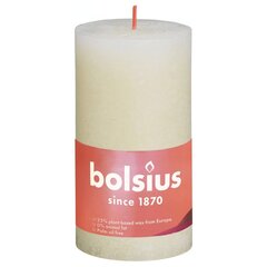 Bolsius Pilarikynttilät Shine 4 kpl 130x68 mm pehmeä helmi hinta ja tiedot | Bolsius Huonekalut ja sisustus | hobbyhall.fi