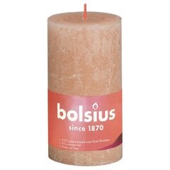 Bolsius Pilarikynttilät Shimmer 4 kpl rustiikkinen 130x68 mm pinkki hinta ja tiedot | Kynttilät ja kynttilänjalat | hobbyhall.fi