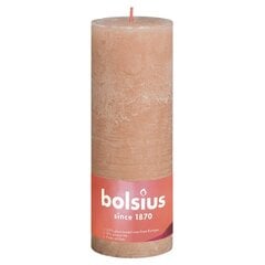 Bolsius Pilarikynttilät Shimmer 4 kpl rustiikkinen 190x68 mm pinkki hinta ja tiedot | Kynttilät ja kynttilänjalat | hobbyhall.fi