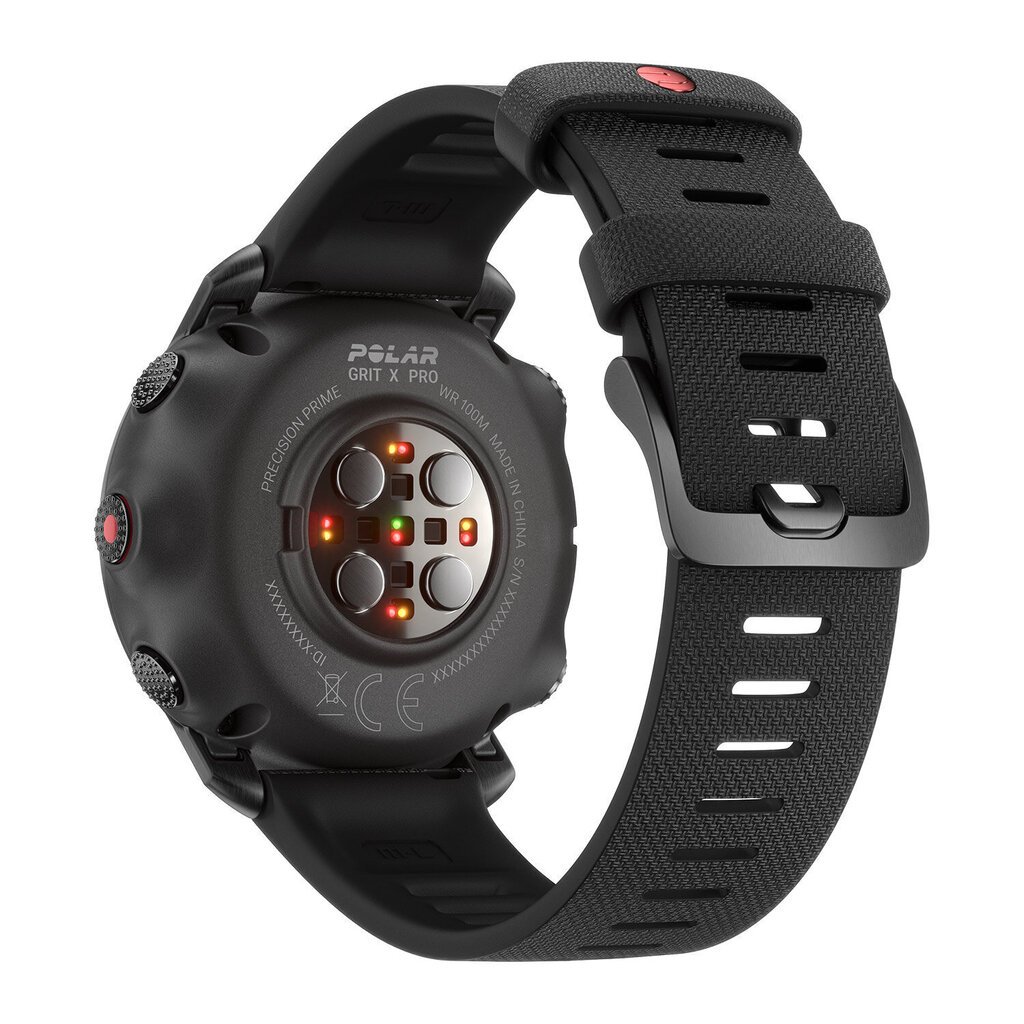 Polar Grit X Pro M/L urheilukello, 90085773, musta hinta ja tiedot | Älykellot | hobbyhall.fi