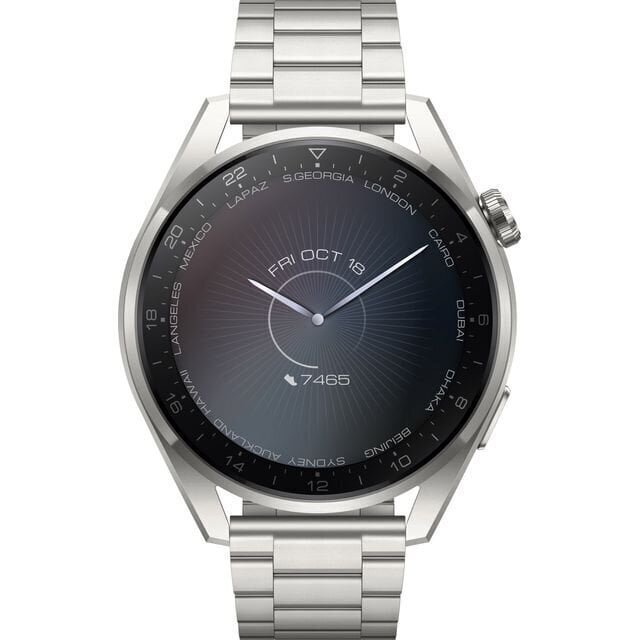 Huawei Watch 3 Pro Elite 48mm älykello , ruostumaton teräs/titaanin harmaa hinta ja tiedot | Älykellot | hobbyhall.fi