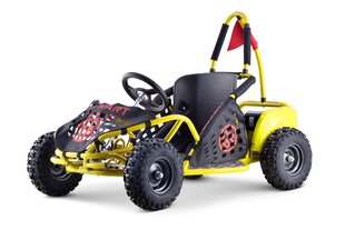 Fast Dragon sähköinen go-kart, keltainen hinta ja tiedot | Lasten sähköautot | hobbyhall.fi