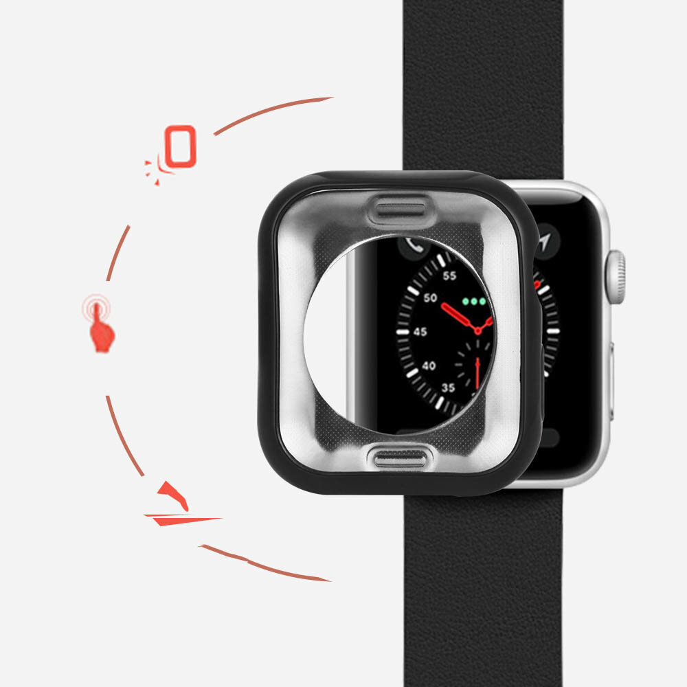 Apple Watch 4 40mm geelikotelo Dux Ducis 2x, hopea ja läpinäkyvä hinta ja tiedot | Älykellojen ja aktiivisuusrannekkeiden lisätarvikkeet | hobbyhall.fi