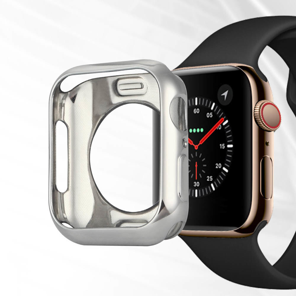 Apple Watch 4 44mm geelikotelo Dux Ducis 2x, vaaleanpunainen ja läpinäkyvä hinta ja tiedot | Älykellojen ja aktiivisuusrannekkeiden lisätarvikkeet | hobbyhall.fi