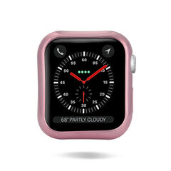 Apple Watch 4 44mm geelikotelo Dux Ducis 2x, vaaleanpunainen ja läpinäkyvä hinta ja tiedot | Älykellojen ja aktiivisuusrannekkeiden lisätarvikkeet | hobbyhall.fi