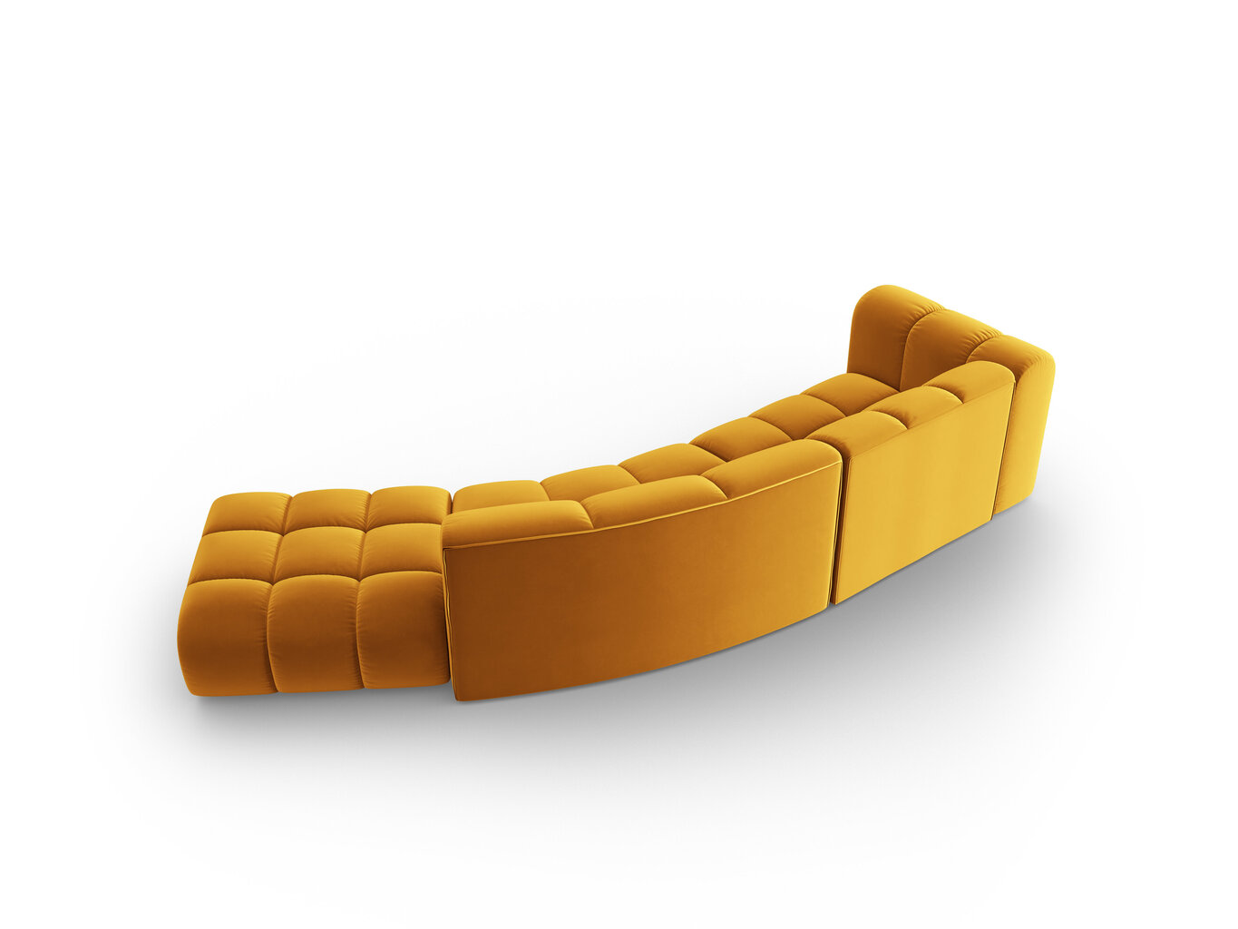 Windsor & Co. Cassini sohva, keltainen hinta ja tiedot | Sohvat ja vuodesohvat | hobbyhall.fi