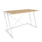 Pöytä, Asir, 114x60x75 cm, valkoinen/beige hinta ja tiedot | Tietokonepöydät ja työpöydät | hobbyhall.fi