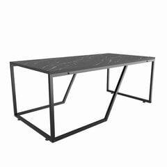 Sohvapöytä, Asir, 120x60x48 cm, musta hinta ja tiedot | Sohvapöydät | hobbyhall.fi