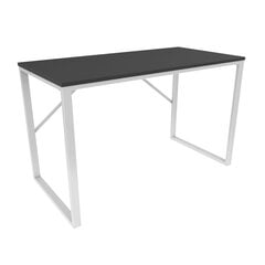 Pöytä, Asir, 120x60x74 cm, valkoinen/harmaa hinta ja tiedot | Tietokonepöydät ja työpöydät | hobbyhall.fi