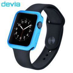 Suojakuori Devia Colorful Apple Watch (38mm), sininen hinta ja tiedot | Älykellojen ja aktiivisuusrannekkeiden lisätarvikkeet | hobbyhall.fi