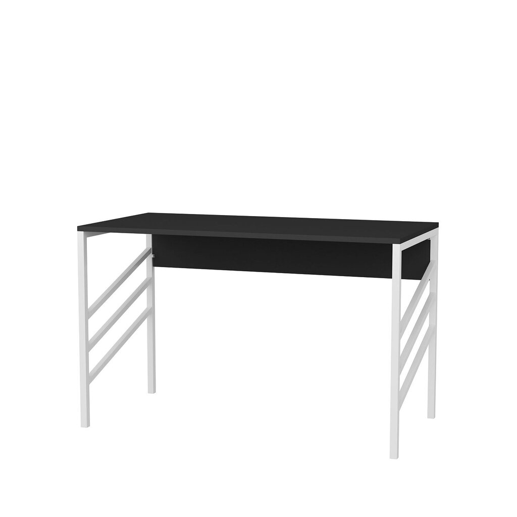 Pöytä, Asir, 120x60x74,8 cm, valkoinen/harmaa hinta ja tiedot | Tietokonepöydät ja työpöydät | hobbyhall.fi