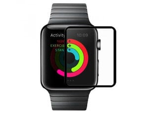 Karkaistu suojalasi Devia Full Screen Apple Watch 3/2 (38mm), läpinäkyvä hinta ja tiedot | Älykellojen ja aktiivisuusrannekkeiden lisätarvikkeet | hobbyhall.fi