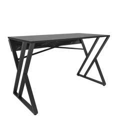 Pöytä, Asir, 120x60x75 cm, musta hinta ja tiedot | Tietokonepöydät ja työpöydät | hobbyhall.fi