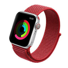 Apple Watch ranneke Devia Deluxe Series Sport3 (40mm), punainen hinta ja tiedot | Älykellojen ja aktiivisuusrannekkeiden lisätarvikkeet | hobbyhall.fi