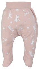 Vauvan housut 80 cm, vaaleanpunainen hinta ja tiedot | Vauvan housut | hobbyhall.fi