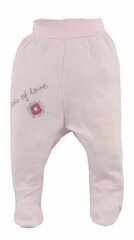 Vauvan housut 80 cm, vaaleanpunainen hinta ja tiedot | Vauvan housut | hobbyhall.fi