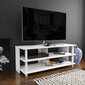 TV-taso, Asir, 120x44,6x47,4 cm, valkoinen hinta ja tiedot | TV-tasot | hobbyhall.fi
