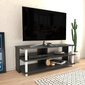TV-taso, Asir, 120x44,6x47,4 cm, valkoinen/harmaa hinta ja tiedot | TV-tasot | hobbyhall.fi