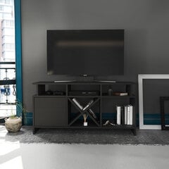 TV-taso, Asir, 120x29,9x60,6 cm, harmaa hinta ja tiedot | TV-tasot | hobbyhall.fi