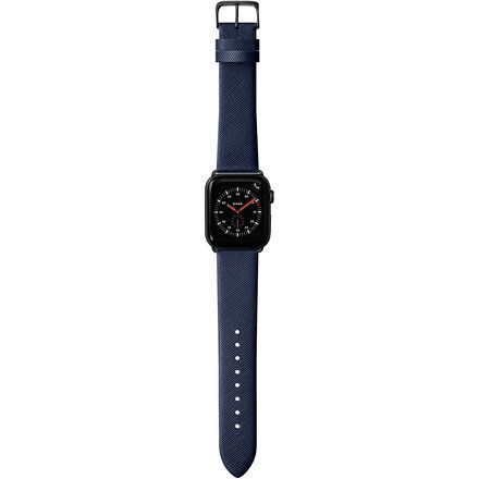Vaihtohihna Apple Watch 42/44mm LAUT PRESTIGE : L_AWL_PRE_BL hinta ja tiedot | Älykellojen ja aktiivisuusrannekkeiden lisätarvikkeet | hobbyhall.fi