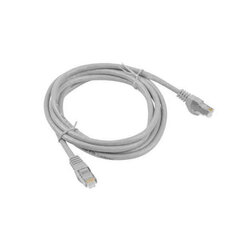 Lanberg Patchcord FTP PCF6-10CC-0300-S cat.6 3M harmaa hinta ja tiedot | Kaapelit ja adapterit | hobbyhall.fi