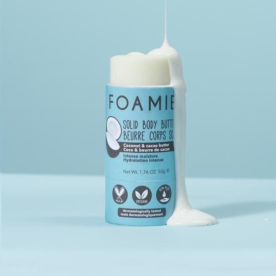 Intensiivisesti kosteuttava vartalovoipuikko Foamie Solid Body Butter Shake Your Coconuts hinta ja tiedot | Saippuat | hobbyhall.fi