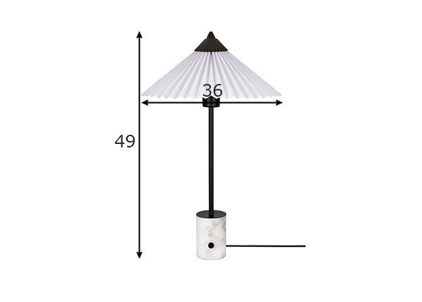 Globen Lighting pöytävalaisin Matisse hinta ja tiedot | Pöytävalaisimet | hobbyhall.fi