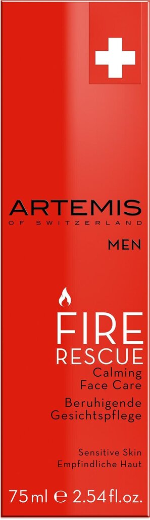 Rauhoittava kasvovoide Artemis Men Fire Rescue, 75 ml hinta ja tiedot | Kasvovoiteet | hobbyhall.fi