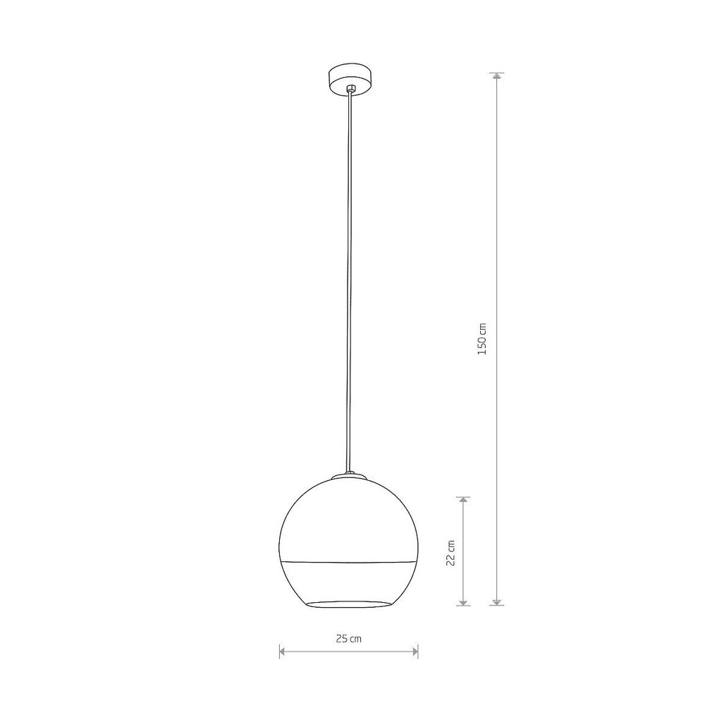 Riippuvalaisin Nowodvorski GLOBE PLUS M 7606 hinta ja tiedot | Riippuvalaisimet | hobbyhall.fi