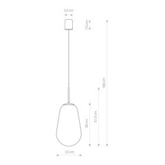 Riippuvalaisin Nowodvorski PEAR M 7798 hinta ja tiedot | Riippuvalaisimet | hobbyhall.fi