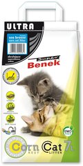 Maissikissanhiekka, Super Benek Corn Cat Ultra, 7 L hinta ja tiedot | Super Benek Lemmikit | hobbyhall.fi