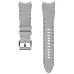 Samsung Galaxy Watch 4 vaihtoranneke Hybrid Leather : ET-SHR89LSEGEU hinta ja tiedot | Älykellojen ja aktiivisuusrannekkeiden lisätarvikkeet | hobbyhall.fi