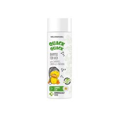 Lasten hiusshampoo kamomillalla, lehmuskukilla ja D-pantenolilla Mellor And Russell Quack Quack, 200 ml hinta ja tiedot | Lasten ja äitiysajan kosmetiikka | hobbyhall.fi