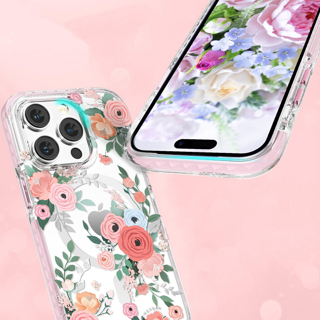 Kingxbar Flora iPhone 14 Pro MagSafe, eri värejä hinta ja tiedot | Puhelimen kuoret ja kotelot | hobbyhall.fi