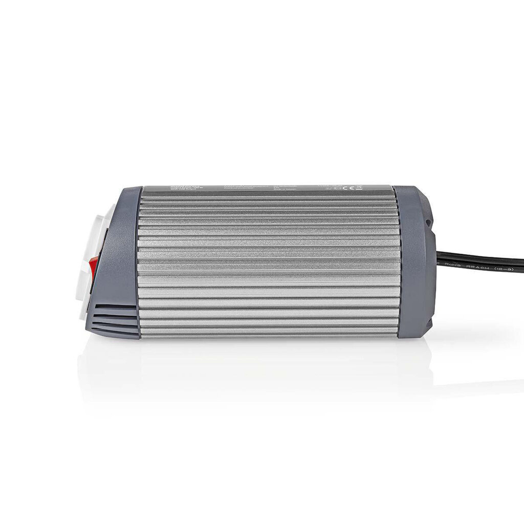 Nedis 150 W invertteri, 12 V DC 230 V AC hinta ja tiedot | Muuntimet ja invertterit | hobbyhall.fi