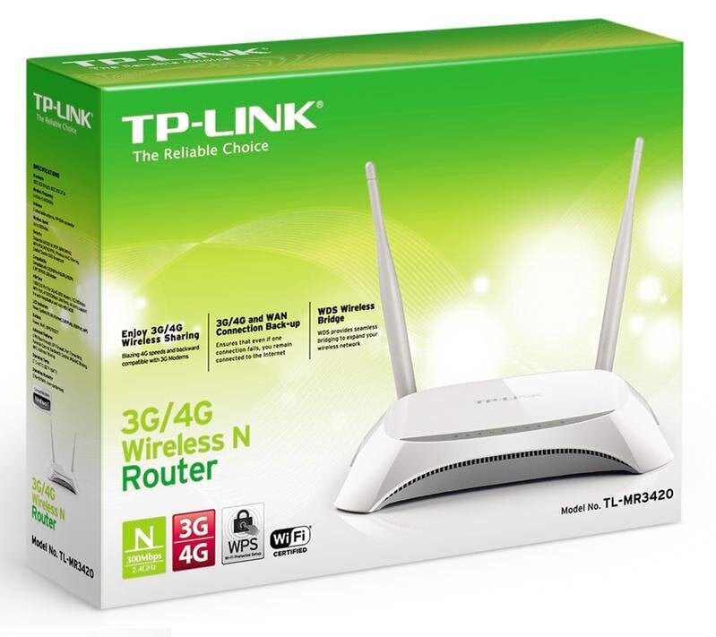 TP-LINK 3G hinta ja tiedot | Reitittimet ja modeemit | hobbyhall.fi