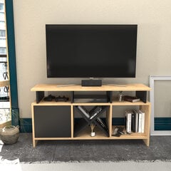 TV-taso, Asir, 120x29,9x60,6 cm, beige/harmaa hinta ja tiedot | TV-tasot | hobbyhall.fi