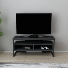 TV-taso, Asir, 110x35x49,9 cm, musta/harmaa hinta ja tiedot | TV-tasot | hobbyhall.fi