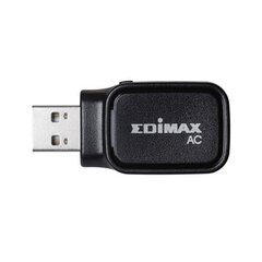 Reititin Edimax AC600 Dual-Band Wi-Fi USB Adapter 2.4GHz hinta ja tiedot | Edimax Reitittimet ja tukiasemat | hobbyhall.fi
