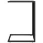 vidaXL C-muotoinen pöytä musta 40x35x60 cm polyrottinki hinta ja tiedot | Sohvapöydät | hobbyhall.fi