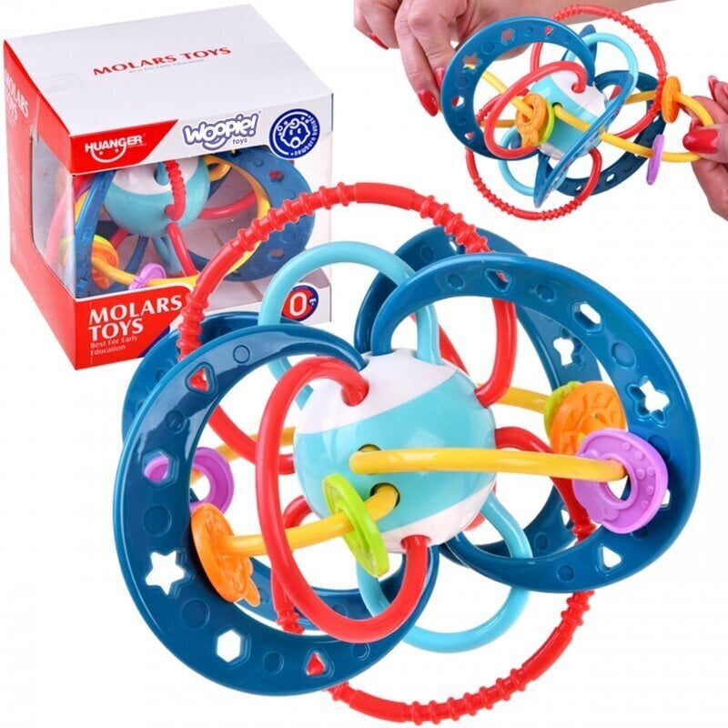 Woopie Sensory Toy 2in1 helistin hinta ja tiedot | Vauvan lelut | hobbyhall.fi