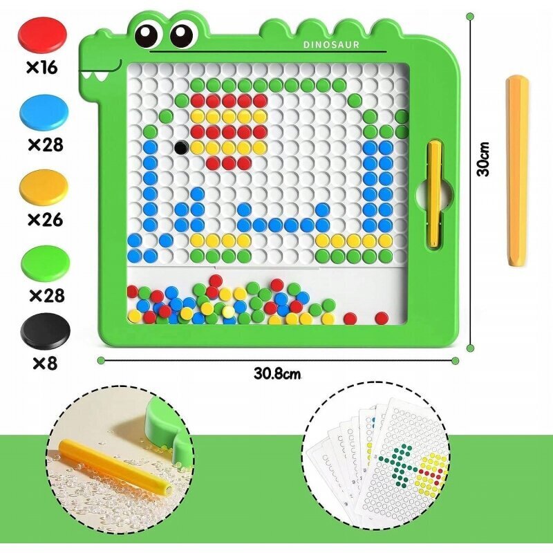 Woopie Montessori magneettitaulu hinta ja tiedot | Kehittävät lelut | hobbyhall.fi