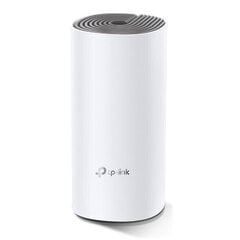 TP-LINK Whole Home Mesh Wi-Fi System Deco E4 (1-pakkaus) 802.11ac, 867+300 Mbit hinta ja tiedot | Reitittimet ja modeemit | hobbyhall.fi