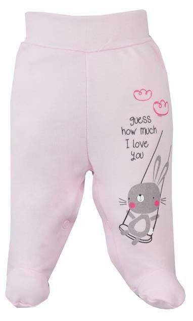 Lasten housut, koko 74, vaaleanpunaiset. TM17457 hinta ja tiedot | Vauvan housut | hobbyhall.fi