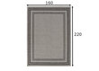 Vercai Rugs matto Terrace 160x220 cm hinta ja tiedot | Isot matot | hobbyhall.fi