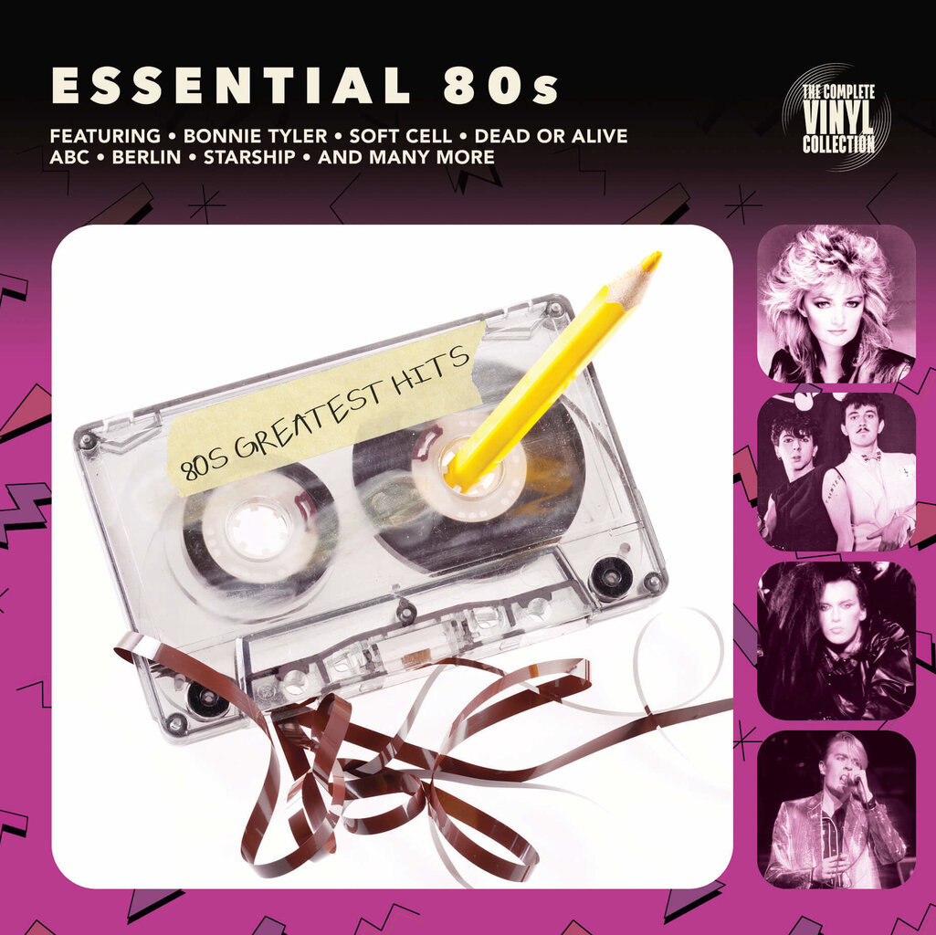 Vinyyli (LP) CVC "Essential 80s" hinta ja tiedot | Vinyylilevyt, CD-levyt, DVD-levyt | hobbyhall.fi